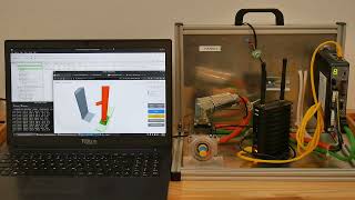 CODESYS SoftMotion with custom robot kinematics, controlled by Python, running on real-time Linux