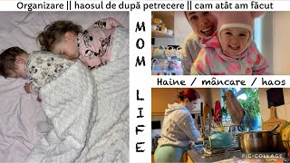 Daily🎀Organizare/ haos / haine / mâncare / multă treabă