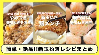 【新玉ねぎ大量消費レシピ】簡単なのに旨すぎる！人気「新玉ねぎレシピ」３選・まとめ