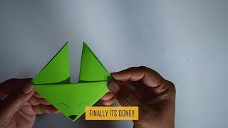 Origami cat easy DIY paper craft | Origami cat | Paper craft | DIY craft | Easy crafts #crafts
