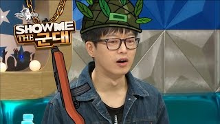 【TVPP】 Hyunwoo(Guckkasten) - He Was A Freak?, 하현우(국카스텐) - 돌I 기질 있었던 군시절? @Radio Star