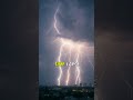 Top Scariest & Most Intense Lightning Strikes #shorts