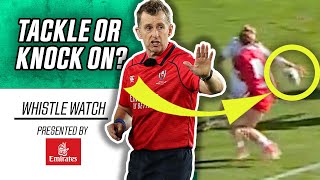 Was this attempted tackle really a penalty? | Whistle Watch