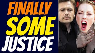 Amber Heard SHOULD BE IN JAIL - James Franco Reacts To Johnny Depp Court Victory | Celebrity Craze