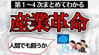 産業革命とは？ 第1～4次をわかりやすく解説