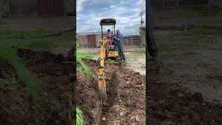 Diggers for Kids🚜 Using a Real Excavator on the Farm | Excavators for Kids #vehiclesforkids