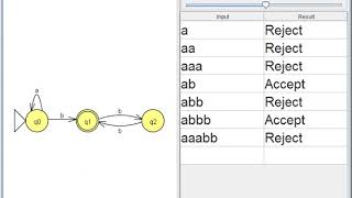 JFLAP 08 running multiple examples on NFA