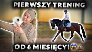 PIERWSZY UJEŻDŻENIOWY TRENING OD… 6 MIESIĘCY! 😱🔥| Z czym aktualnie zmagamy się z Quevedo?🐴