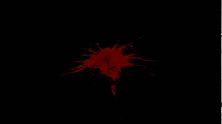 Action stock footage with a black screen (25) - blood