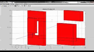 Control and Path Planning of Quadrotors in an Obstacle Filled Environment - Simulation