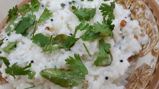 തൈര് സാദം - curd റൈസ് / white rice / how to make curd rice at home / malayalam recipe