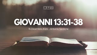 Giovanni 13:31-38 (A. Sardone)