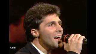 Italy 🇮🇹 - Eurovision 1988 - Luca Barbarossa - Ti Scrivo