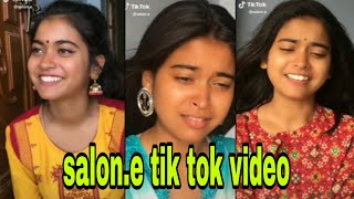 Salon.e best love poetry in tik tok || the beautiful girl in killer smile in tik tok