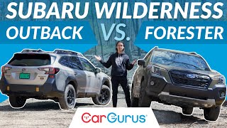 2022 Outback Wilderness vs. 2022 Forester Wilderness | Subaru's battle in the wilderness