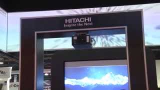 The Hitachi CP-WU13K Projector at InfoComm 2014