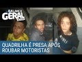 Quadrilha é presa após roubar motoristas de aplicativo em SP