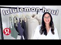 lululemon haul | new fall favourites and closet staples | try on