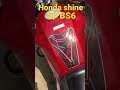 How To Honda shine sp bs6 bike patrol tank sticker setting and scratch remover for bike scooty