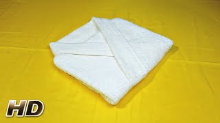 TOWEL FOLDING KIMONO DESIGN