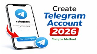 How to Create Telegram Account 2026 | Open Telegram Account