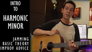 Getting Started with Harmonic Minor-Leads and Jamming [GUITAR LESSON / MUSIC THEORY]