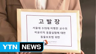 '검역견 학대 실험 의혹' 이병천 서울대 교수 고발당해 / YTN