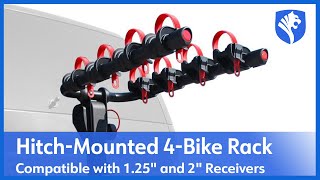 Hitch Mounted 4-Bike Rack Installation | TYGER AUTO