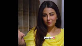 Feroze Khan ❤️ Ushna Shah Romantic Scene in HABS drama #shorts