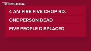 One dead after Orangeburg house fire that displaced five and took firefighters hours to control