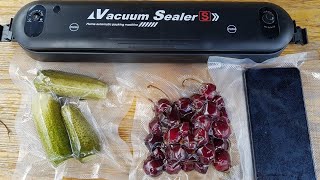 Вакуумный упаковщик//Вакукматор//ВАКУУМНАЯ УПАКОВКА Vacuum Sealer S