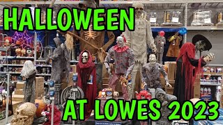 Halloween At Lowes 2023. (FULLY STOCKED). Full Store Tour.