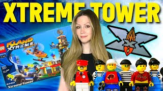 LEGO® Island Xtreme Stunts Set 6740 Xtreme Tower (2002) Speed Build and Review