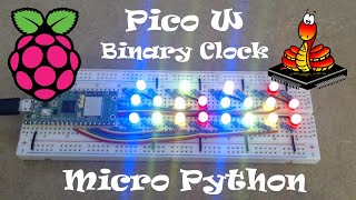 Pico W Binary Clock Micro Python