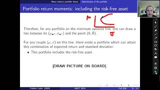 IQF Chapter 4 Part3 (Mean-variance portfolio optimization with risk-free asset, market portfolio)