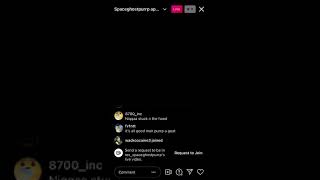 SPACEGHOSTPURRP ig live June 15 2021