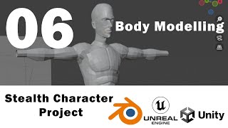 Stealth Character   06   Body Modelling