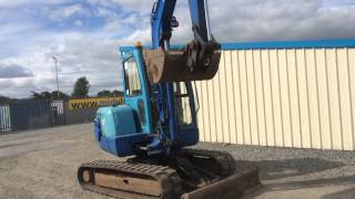 AIRMAN AX40 4 TON MINI DIGGER C/W 4 CYLINDER KUBOTA ENGINE