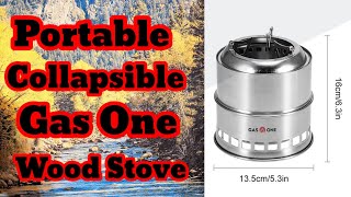 Gas One Portable Wood Burning Stove Review