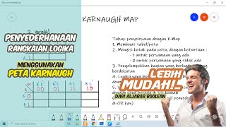 Penyederhanaan Rangkaian Logika 2 Variabel dengan Metode Karnaugh Map - Paling Mudah digunakan!!