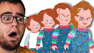 Reacting to CHUCKY the DOLL the EVOLUTION!!