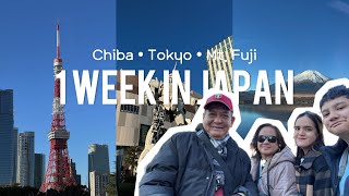 🎴 1 Week in Japan [Part 1] | Chiba • Tokyo • Mt. Fuji