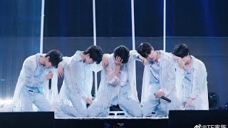 TF家族三代 2023年TF家族“登陆计划系列演唱会—蝴蝶效应”《笨小孩的道歉信》舞台纯享版 #TF家族三代#朱志鑫#苏新皓#张极#张泽禹#张峻豪