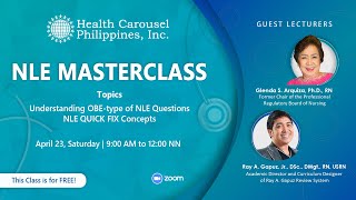PASS and TOP the NURSING BOARD: NLE MASTERCLASS 2022 (Part 2)