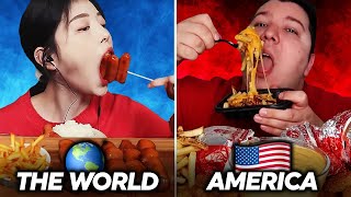 BIG BITES 🇺🇸 vs 🌏 (Vox2 Compilation)