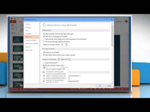 How to reduce the size of a file in PowerPoint How to reduce the size of a file in PowerPoint