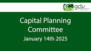 Capital Planning Committee January 15th 2025