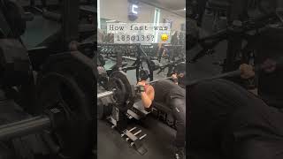 Bench 185@135? How Fast?!