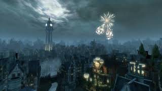 Dishonored (ASMR/Sleep Aid) lady boyle's last party - Ambient Sounds {Wind and fireworks}