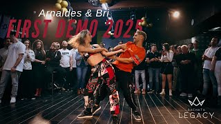 Arnaldes \u0026 Bri - Bachata Legacy | Apretaito by Charles Luis | Bachata Dance Demo 2025